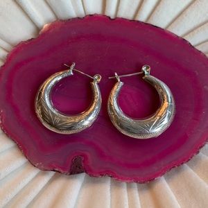 Sterling Silver Hoop Earrings